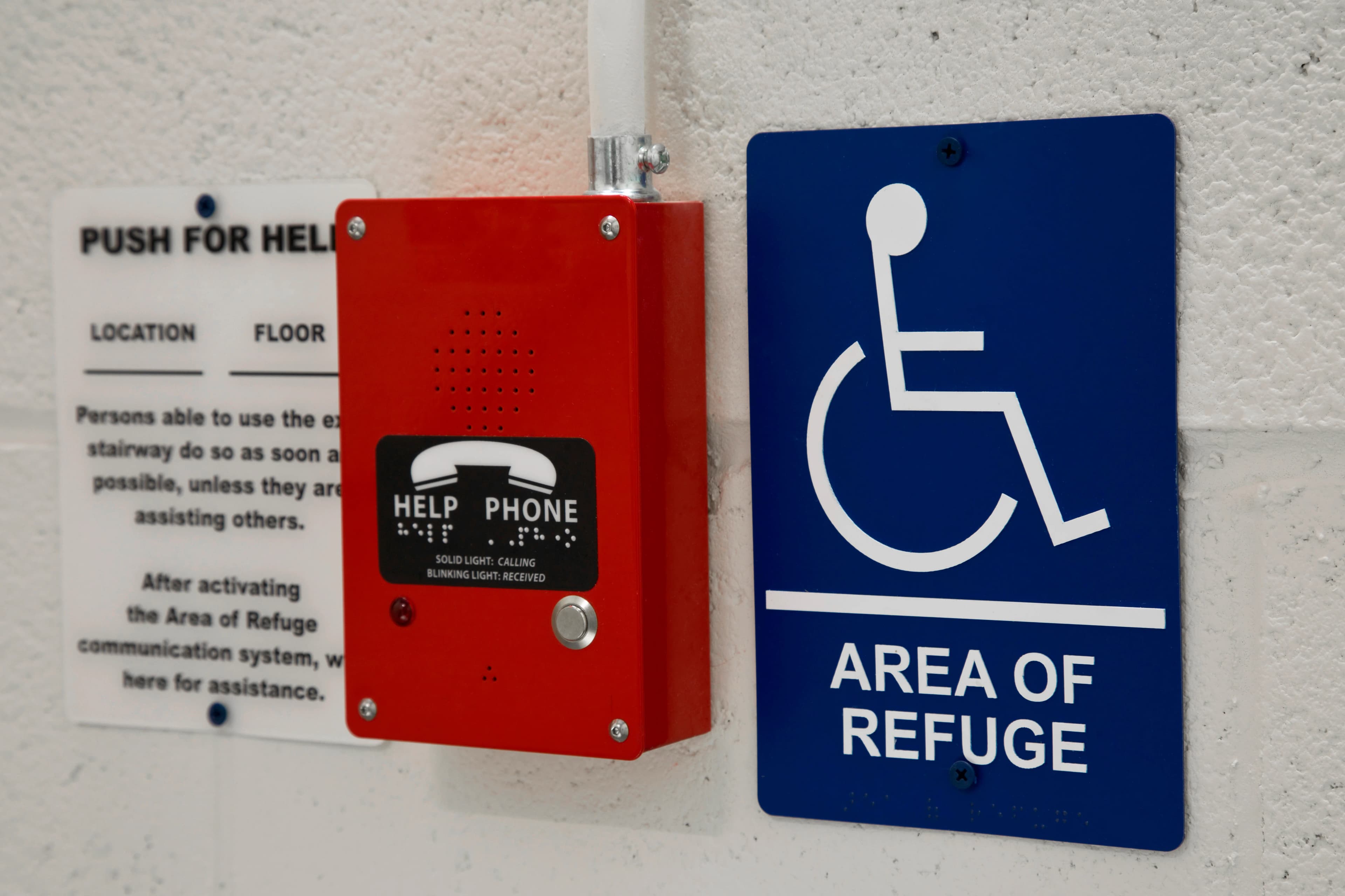 Area of Refuge System